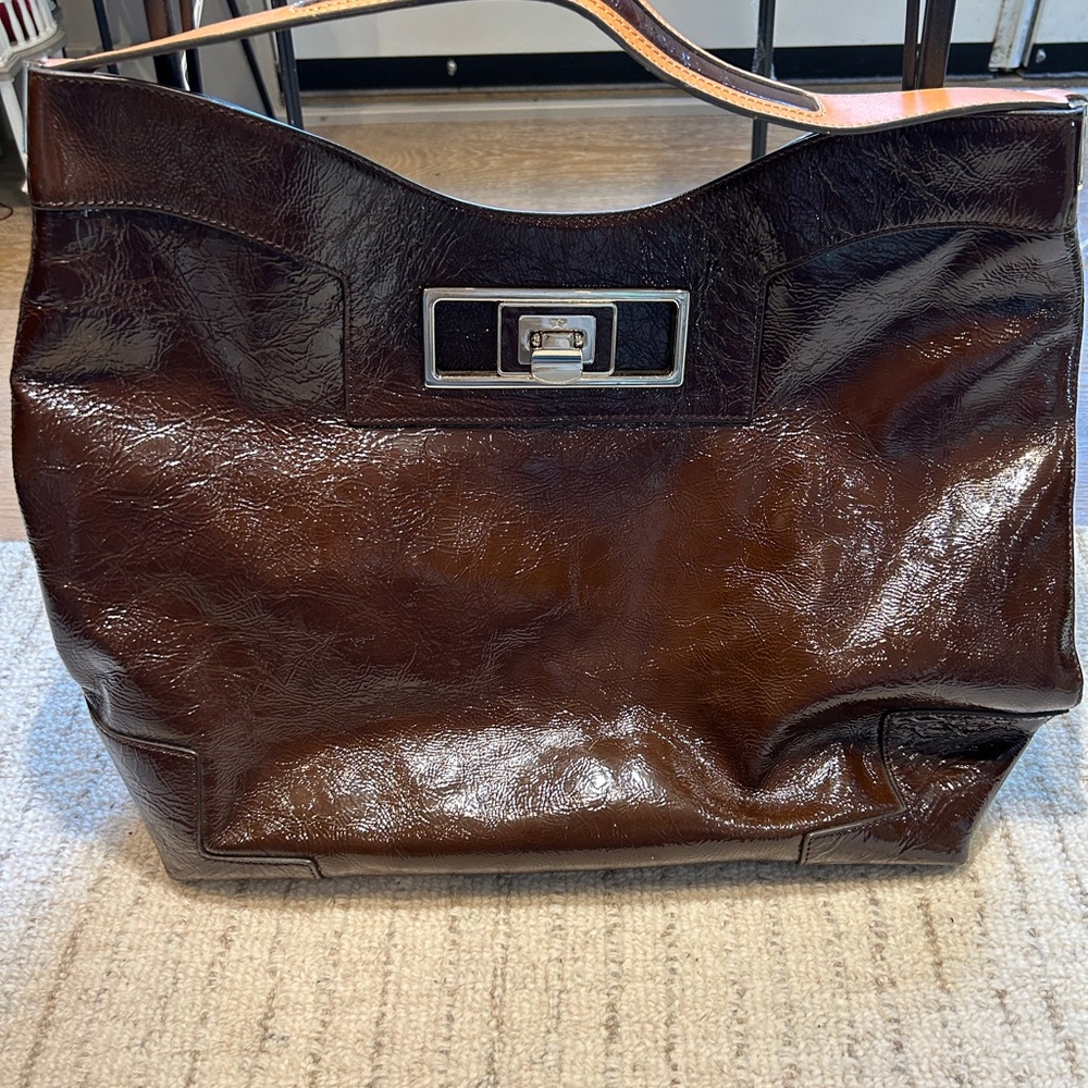 Anya Hindmarch Brown Shoulder Bag